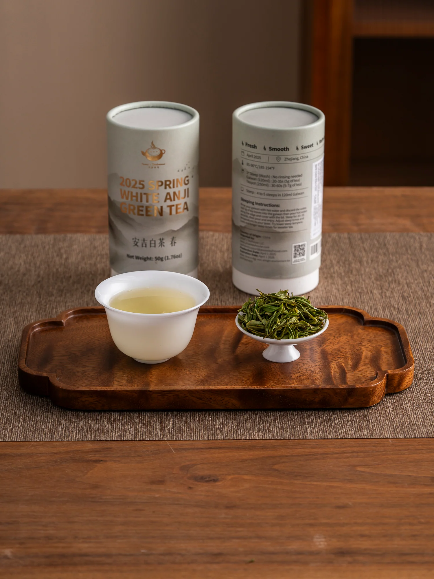 2025 Spring White Anji Green Tea - Image 10