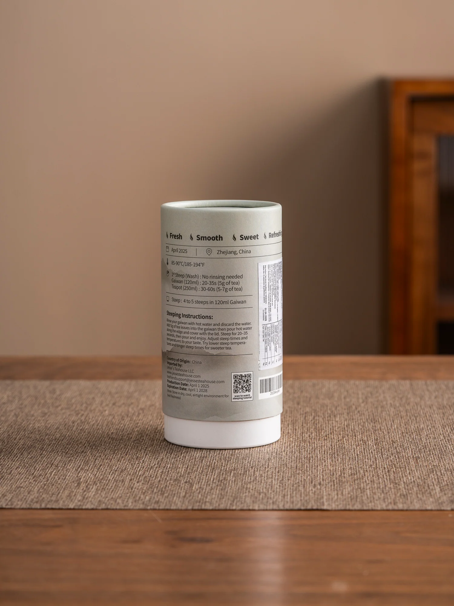 2025 Spring White Anji Green Tea - Image 3