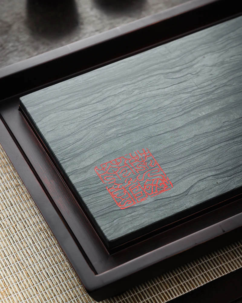 Bluestone "Qing Shi" Polished Stone Tea Table - Image 6