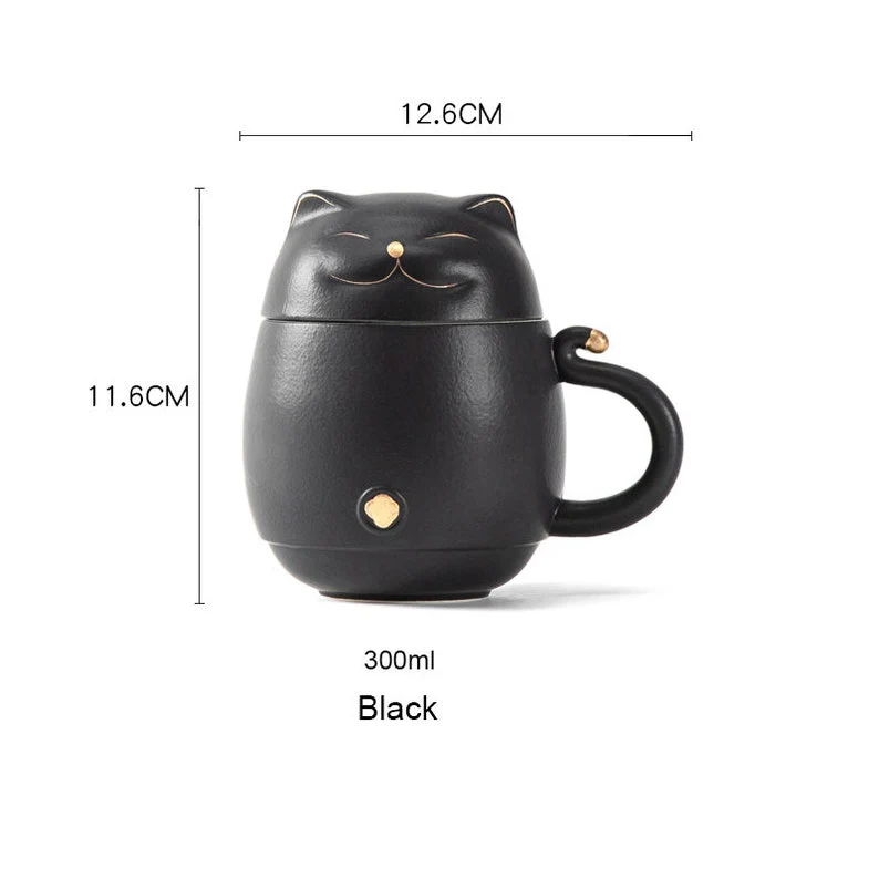 Cat Cup Nested Infuser Mug - Image 6
