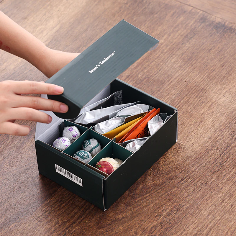 Circular Metal-Insert Tea Tray - Image 8