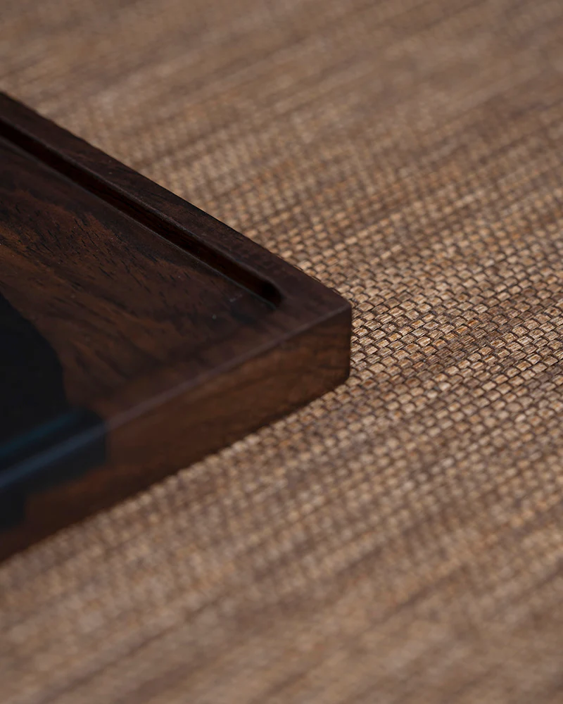 Dry Steep “Gan Pao” Wood & Resin Tray - Image 5