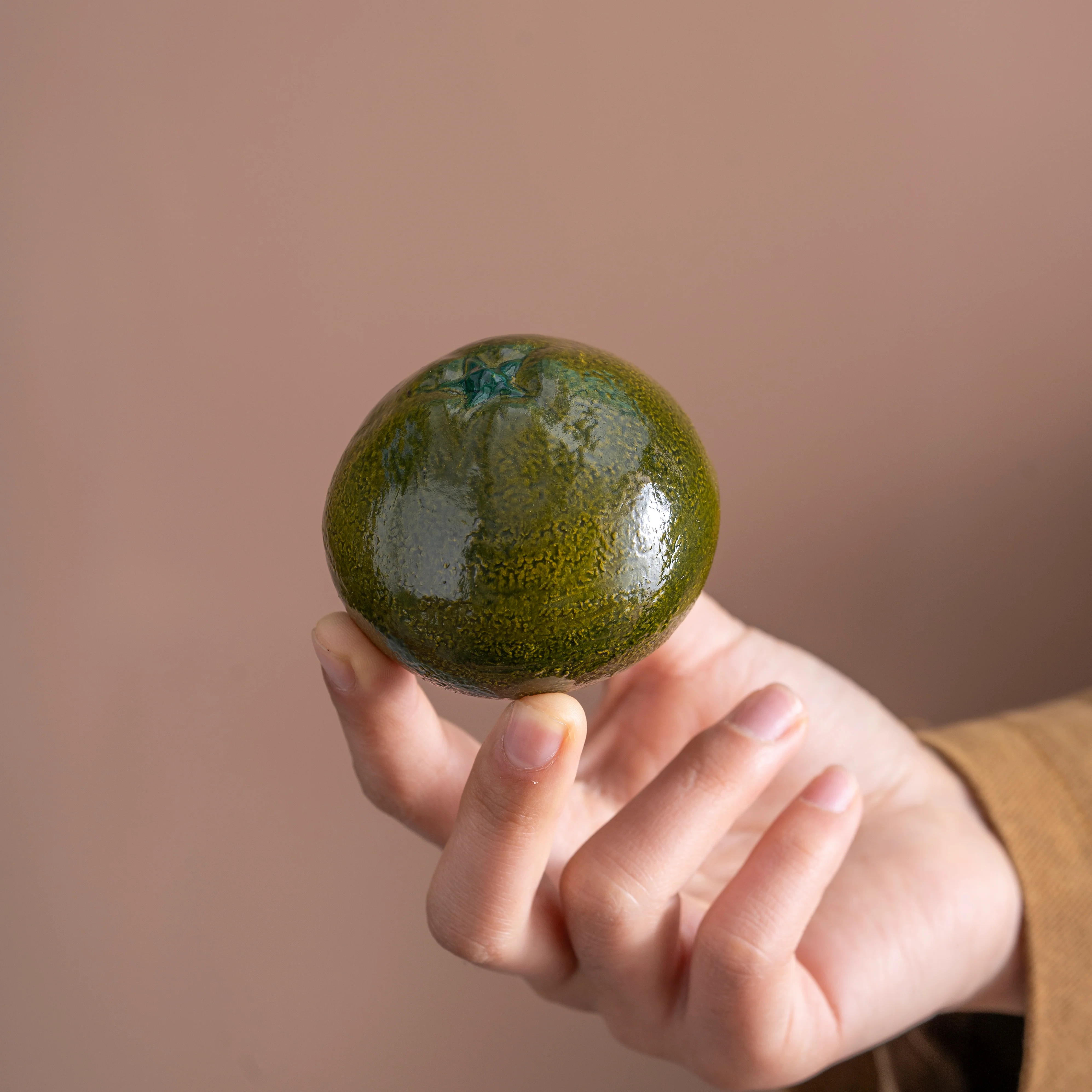 Color-changing "XiaoQingGan" Tea Orange Tea Pet - Image 3