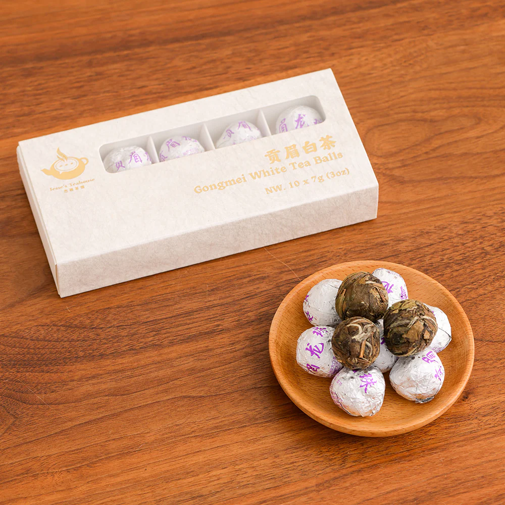 Jesse's Teahouse Gongmei White Tea Ball - Image 3