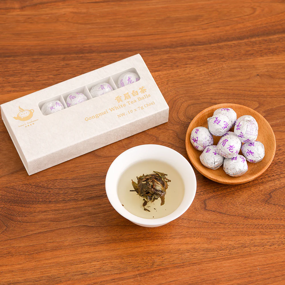 Jesse's Teahouse Gongmei White Tea Ball - Image 4