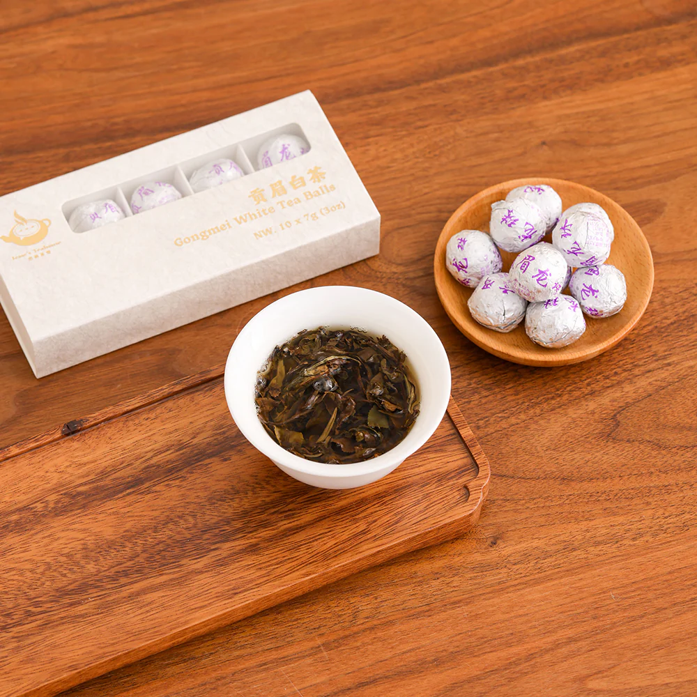 Jesse's Teahouse Gongmei White Tea Ball - Image 5