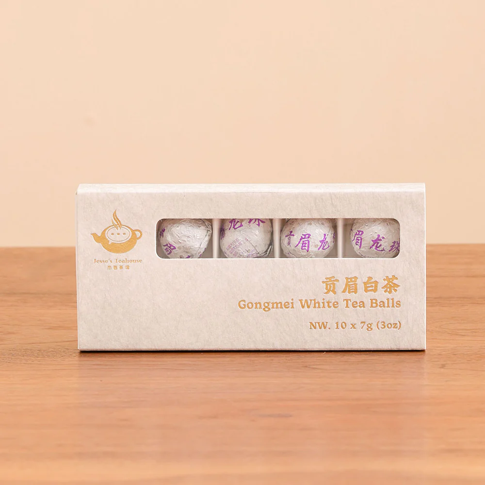 Jesse's Teahouse Gongmei White Tea Ball - Image 6