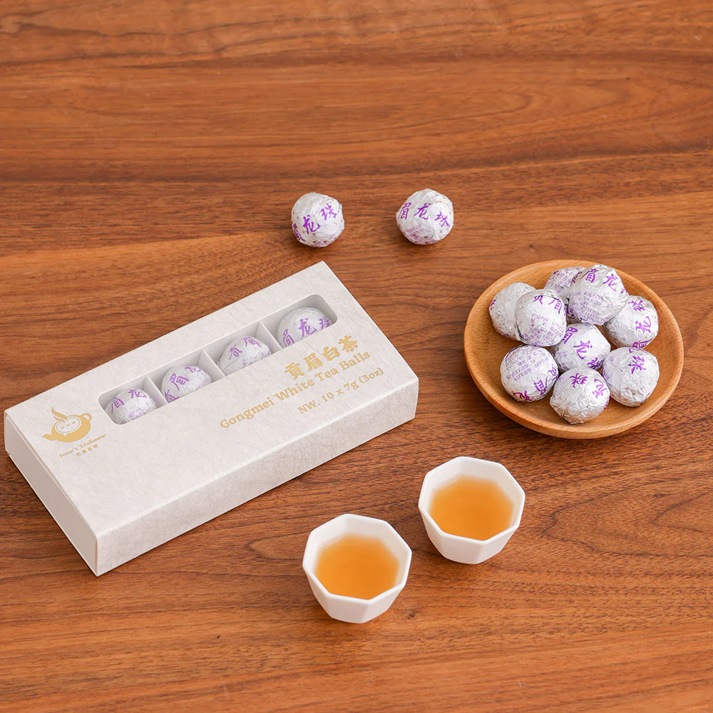 Jesse's Teahouse Gongmei White Tea Ball - Image 7