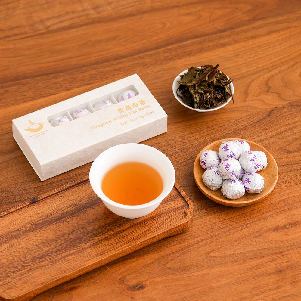 Jesse's Teahouse Gongmei White Tea Ball - Image 8