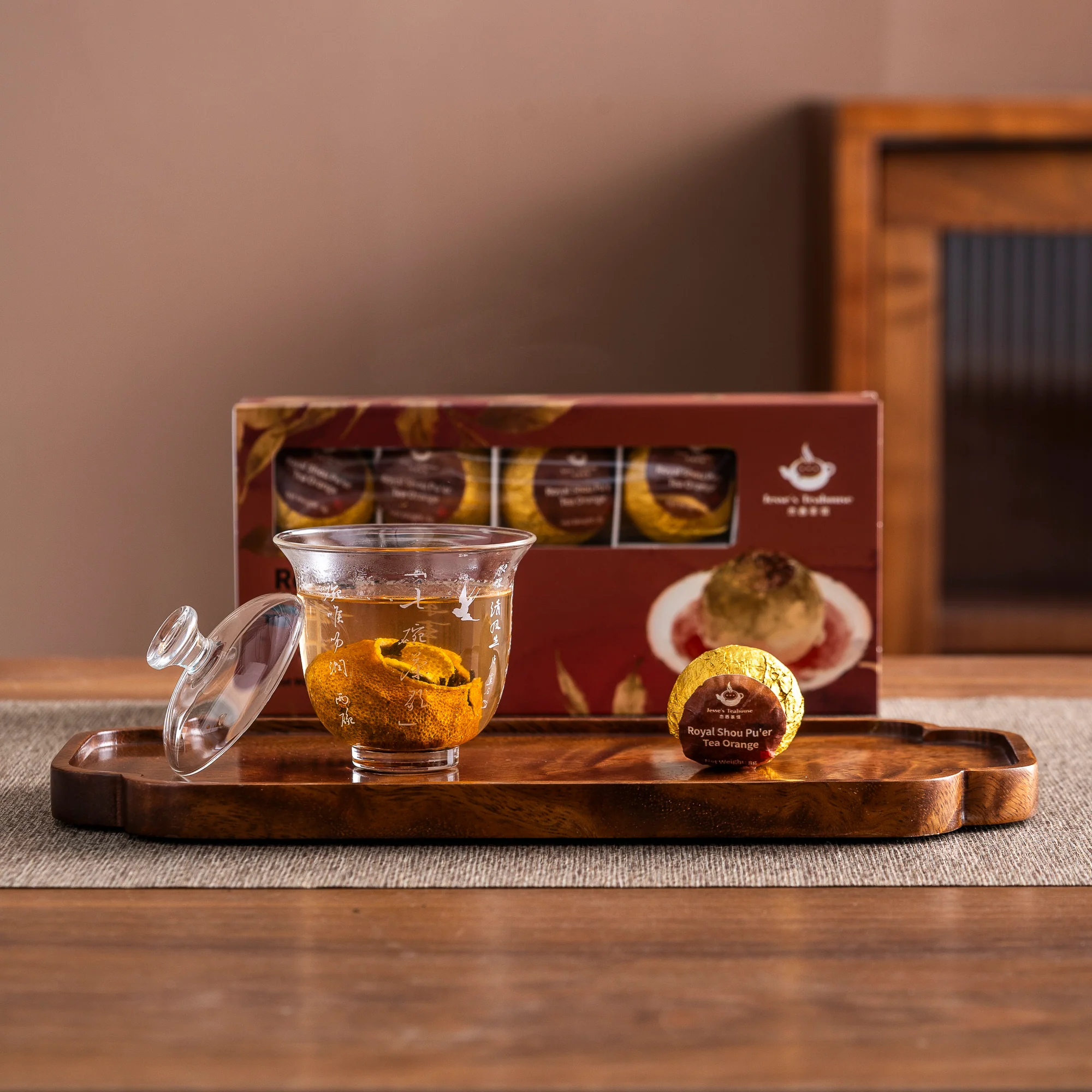 Jesse's Teahouse Pu'er Tea Oranges - Image 5