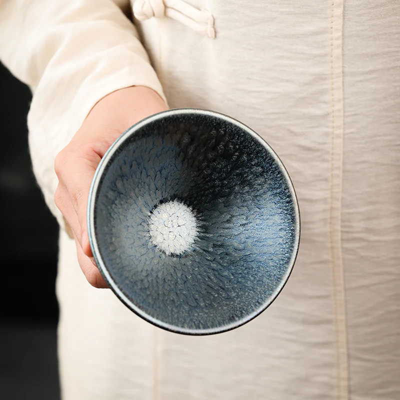 Jianzhan "Hundred Flowers" Tea Cup - Image 6