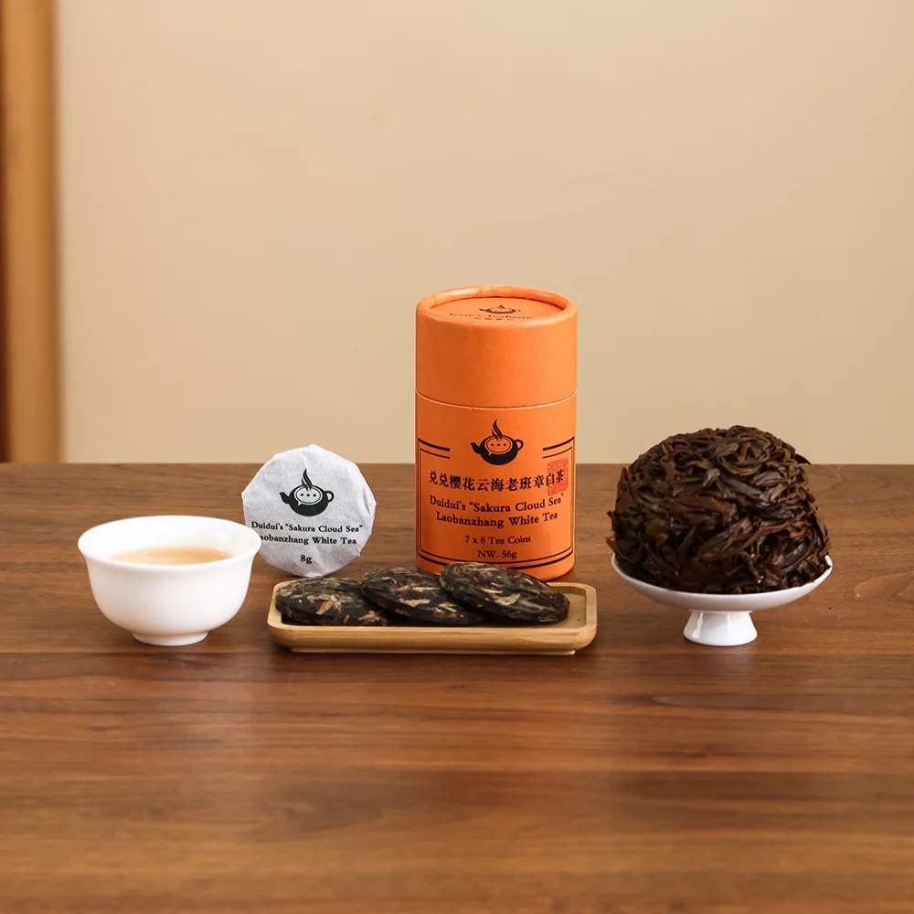 Duidui's Laobanzhang "Sakura Sea" Ancient Tree White Tea - Image 4