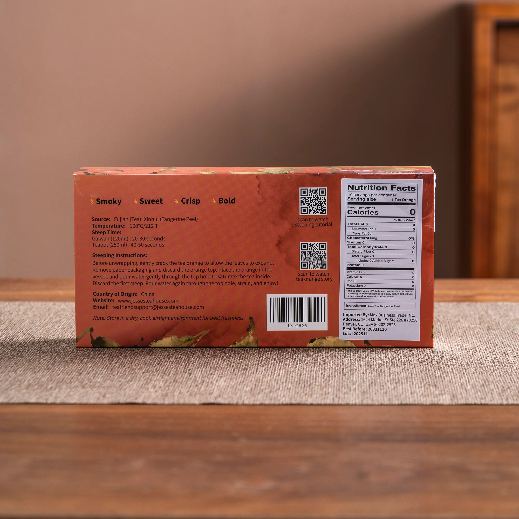 Lapsang Souchong Tea Oranges (Jesse’s Tea Orange Series) - Image 5