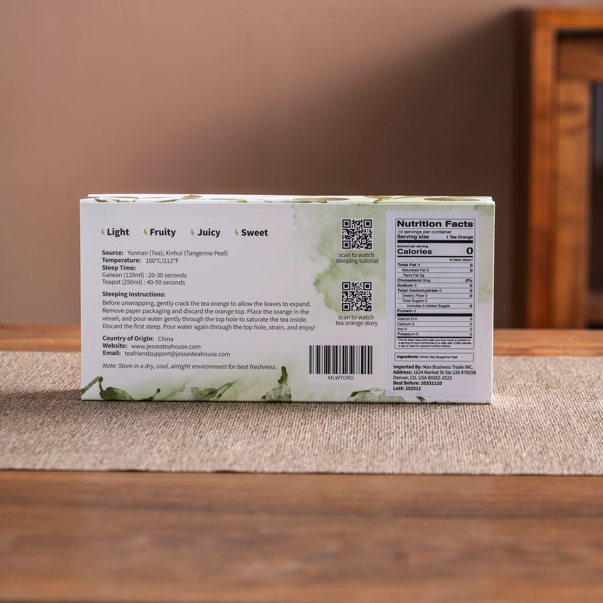 Moonlight White Tea Oranges (Jesse’s Tea Orange Series) - Image 6