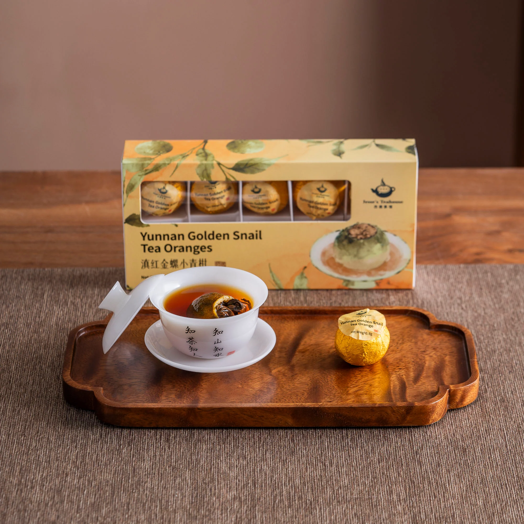 Golden Snail Red Tea Oranges (Jesse’s Tea Orange Series) - Image 3