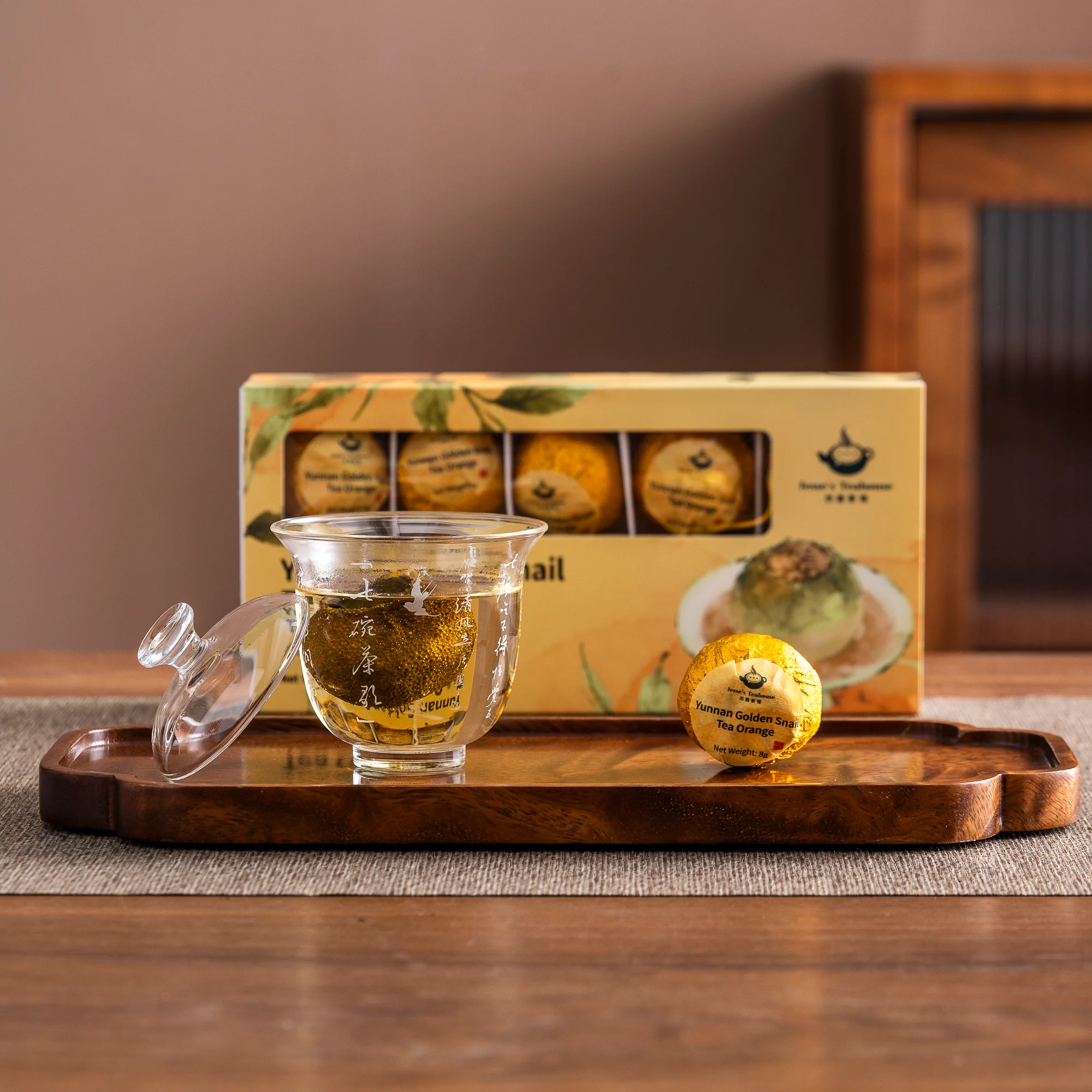 Golden Snail Red Tea Oranges (Jesse’s Tea Orange Series) - Image 6