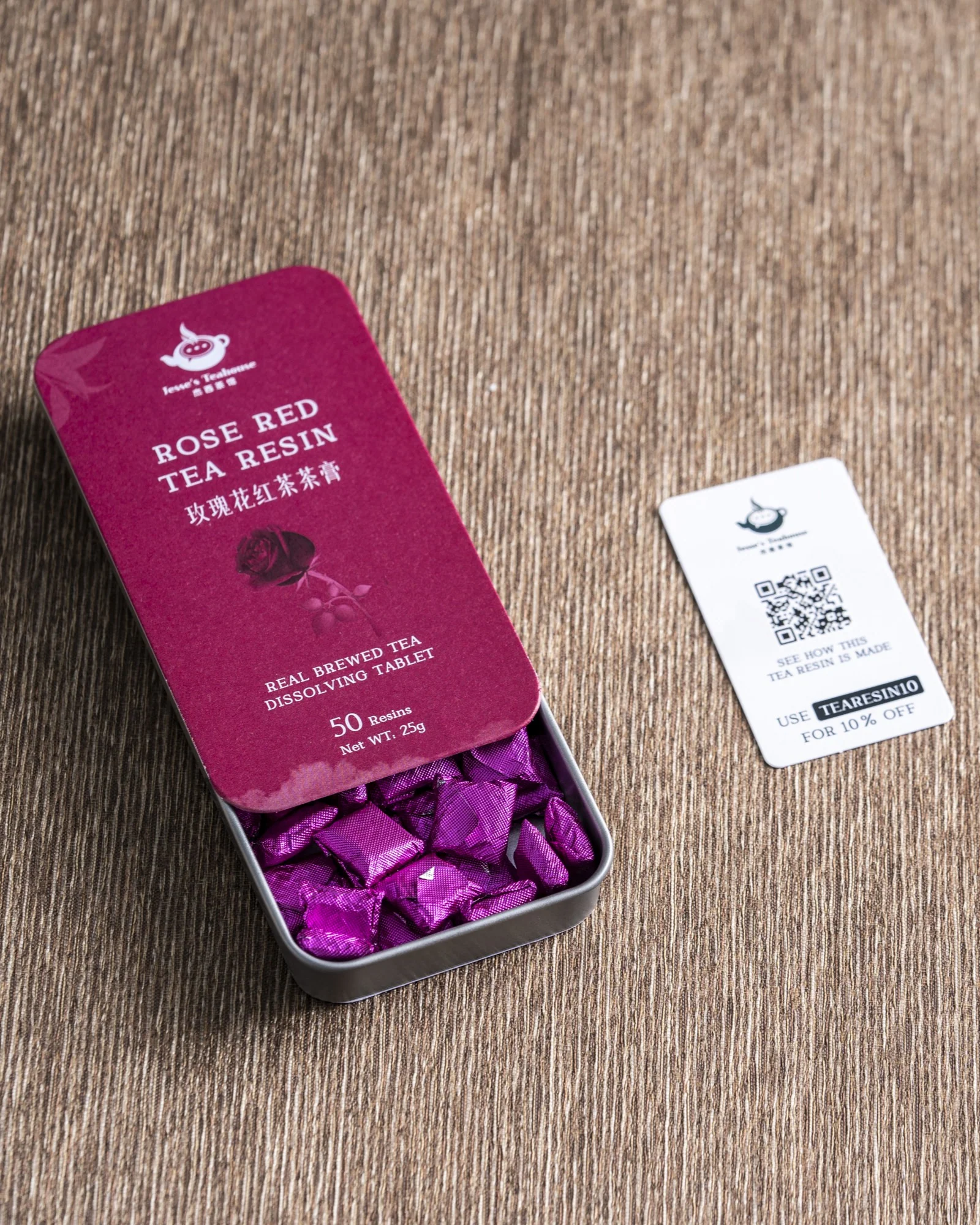 Rose Red Tea Resin - Image 8