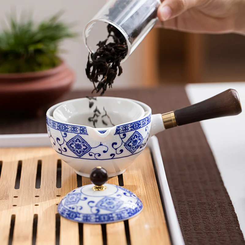 Jesse's Rotating Teapot Set & Carrying Case - Image 3