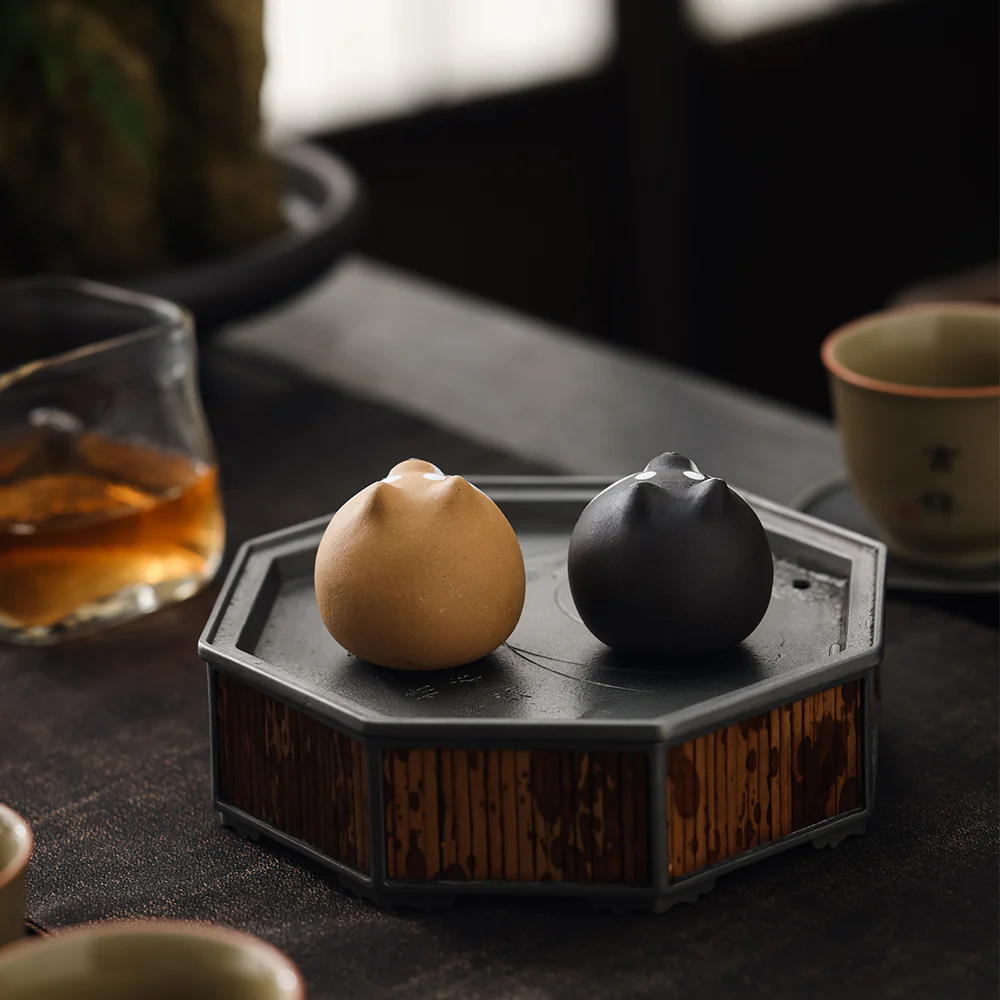 Round Shiba Inu Tea Pet - Image 10