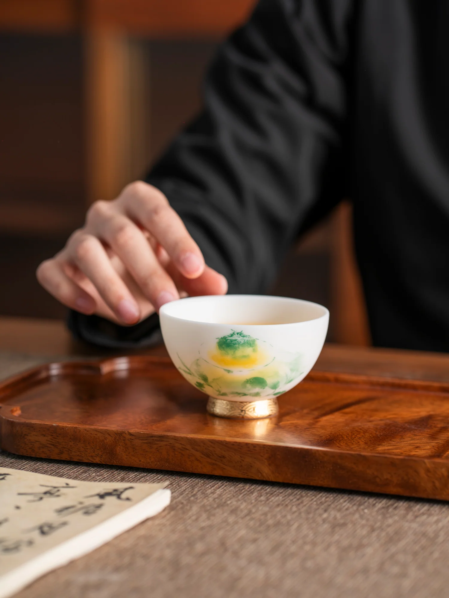 Tea Orange Cup (Ba Gua Series: Sky Box) - Image 3