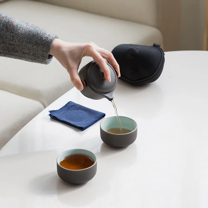 Two-Cup Travel Teapot Set - Image 6